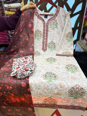 Dubai Silk 3 Pc Collection 103